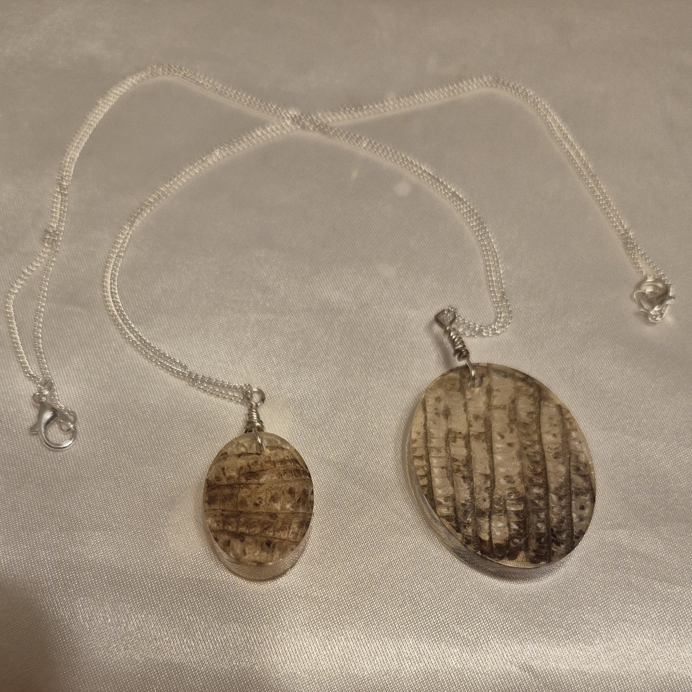 Snake Skin Pendant Couples Necklaces